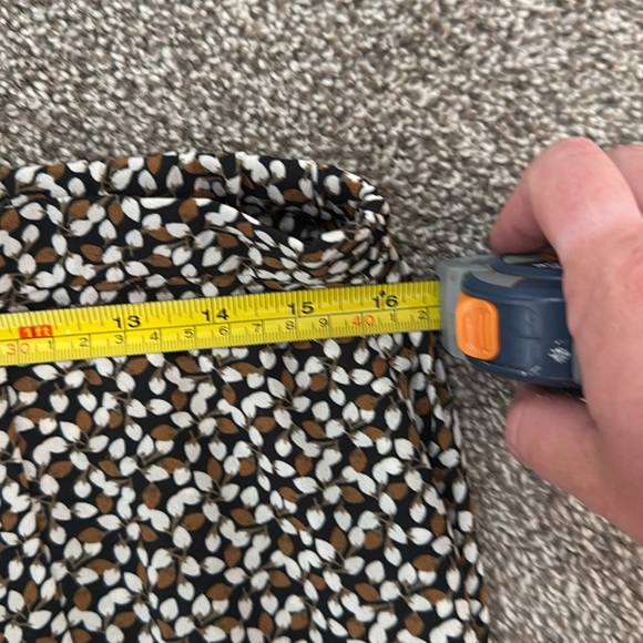 Max Studio Floral Black and White Women's Skirt - Picture 9 of 10